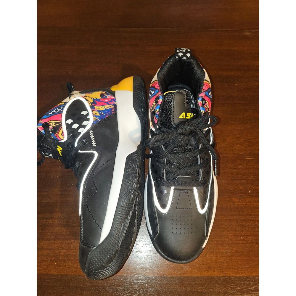 ASHION Basketball Shoes Boys High-Top Sneaker Non-Slip Sport Shoe Girl 6.5 Guy 8 - Picture 6 of 8